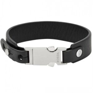 Fossil leather vintage buckle bracelet